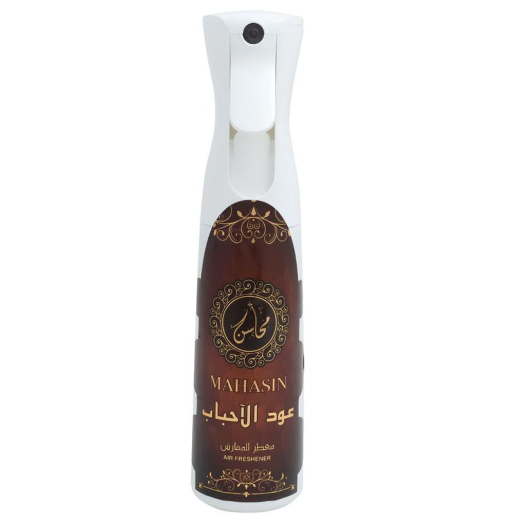 Khadlaj Mahasin Oud Al Ahbaab Air Freshener Spray for Unisex 10.8oz/320 ml - New